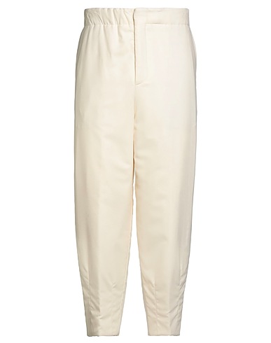 ZEGNA Casual trouser Ivory 89% Wool, 6% Silk, 5% Cashmere