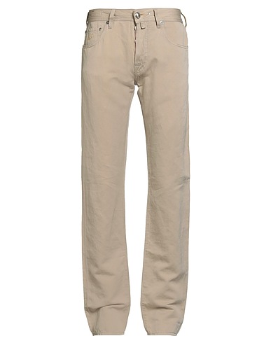 JACOB COHЁN Casual trouser 60% Cotton, 40% Linen