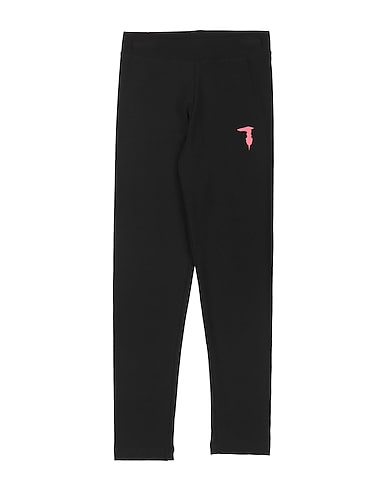 TRUSSARDI JUNIOR Leggings Black 95% Cotton, 5% Lycra®