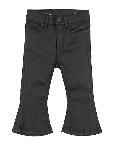 DONDUP Denim pants KIDS Black 69% Cotton, 29% Polyamide, 2% Elastane