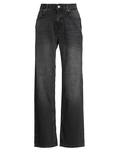ONLY Denim trousers Black 100% Cotton