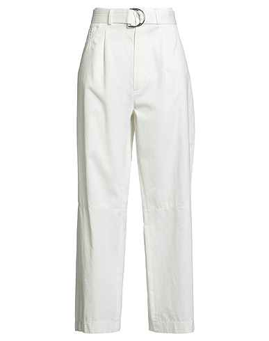 NANUSHKA Casual trouser Ivory 100% Cotton