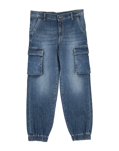 DONDUP Denim trousers KIDS Blue 98% Cotton, 2% Elastane
