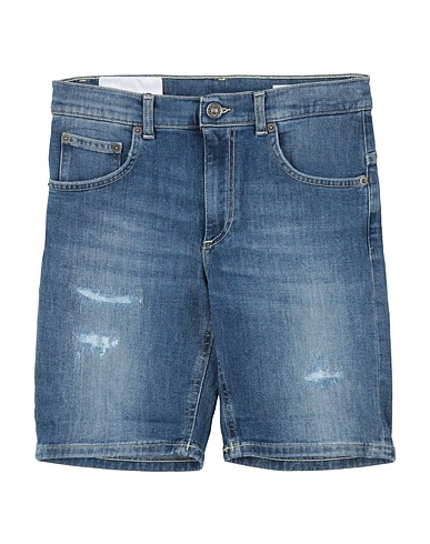 DONDUP Denim shorts KIDS Blue 92% Cotton, 6% Elastomultiester, 2% Elastane
