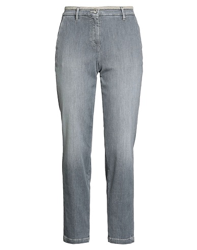 JACOB COHЁN Denim pants Grey 85% Cotton, 10% Polyester, 5% Elastane