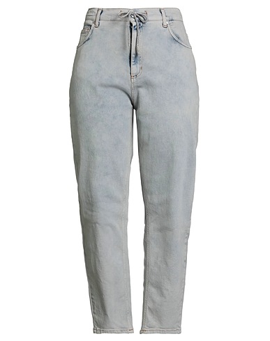 PANICALE Denim trousers Blue 98% Cotton, 2% Elastane