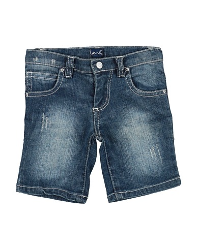 U+É Denim trousers Blue 98% Cotton, 2% Elastane