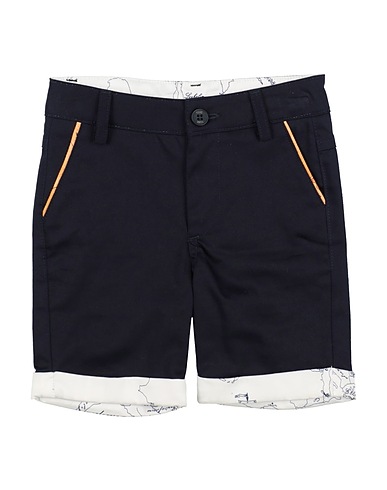 ALVIERO MARTINI 1a CLASSE Shorts & Bermuda JUNIOR Midnight blue 97% Cotton, 3% Elastane