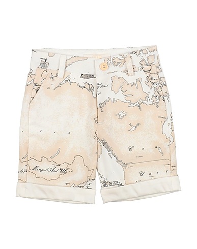 ALVIERO MARTINI 1a CLASSE Shorts & Bermuda JUNIOR Beige 97% Cotton, 3% Elastane