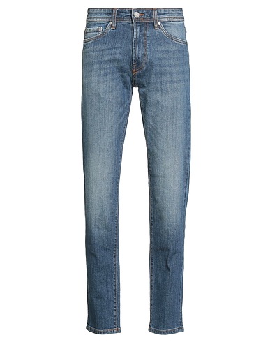 LIU •JO MAN Denim pants Blue 98% Cotton, 2% Elastane