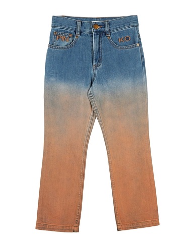 PINKO UP Denim trousers Blue 100% Cotton