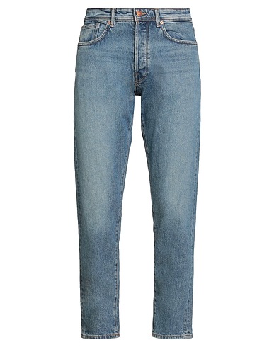SELECTED HOMME Denim pants Blue 50% Organic cotton, 49% Cotton, 1% Elastane