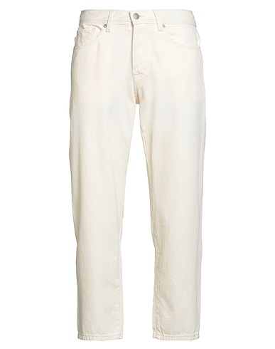 SELECTED HOMME Denim trousers Ivory 75% Organic cotton, 25% Hemp