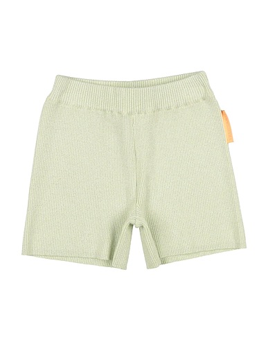 TRUSSARDI JUNIOR Shorts & Bermuda Light green 42% Viscose, 40% Polyester, 15% Nylon, 3% Metallic fiber