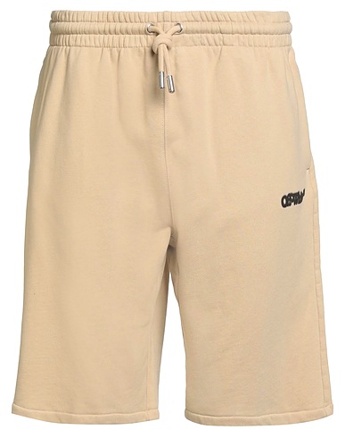 OFF-WHITE™ Shorts & Bermuda Beige 100% Cotton