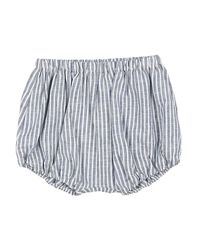 TEDDY & MINOU Shorts & Bermuda Slate blue 100% Linen