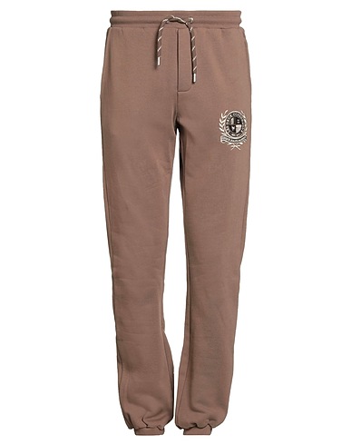 LES DEUX Casual trouser Brown 100% Cotton