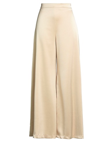 GAI MATTIOLO Casual pants LOVE TO LOVE
 Beige 97% Polyester, 3% Elastane