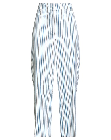 AKRIS Casual trouser PUNTO White 97% Cotton, 3% Elastane