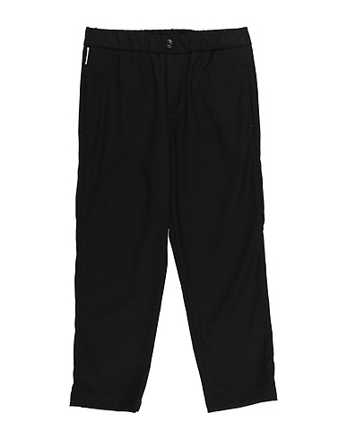 MICHAEL COAL Casual trouser LITTLE Black 62% Polyester, 34% Viscose, 4% Elastane