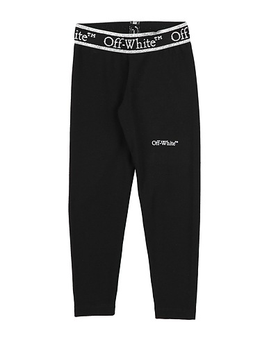OFF-WHITE™ KIDS レギンス ブラック コットン 95% / ポリウレタン 5%