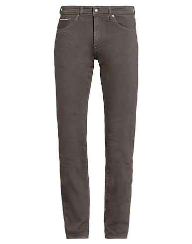 HACKETT Denim trousers Charcoal 99% Cotton, 1% Elastane