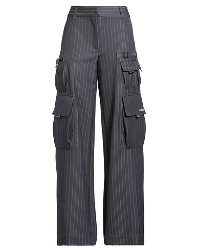 OFF-WHITE™ Casual trouser Charcoal 80% Virgin Wool, 20% Polyester