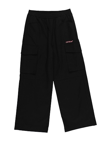 OFF-WHITE™ KIDS Casual pants Black 100% Cotton