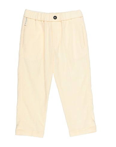 MICHAEL COAL Casual trouser LITTLE Ivory 95% Virgin Wool, 3% Cashmere, 2% Elastane