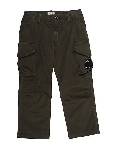 C.P. COMPANY UNDERSIXTEEN Casual trouser Military green 98% Cotton, 2% Elastane