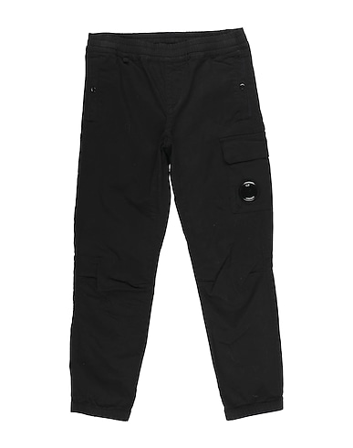 C.P. COMPANY UNDERSIXTEEN Casual pants Black 98% Cotton, 2% Elastane