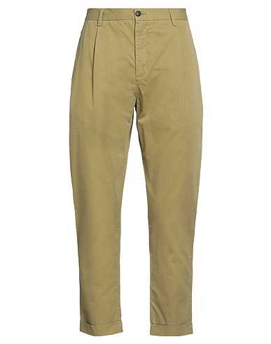 BARBOUR Casual pants INTERNATIONAL Military green 100% Cotton