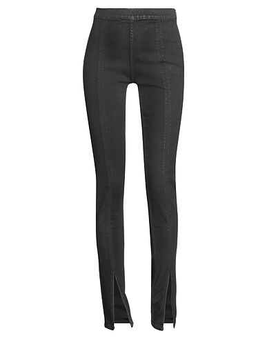 DRKSHDW by RICK OWENS Denim trousers Black 91% Cotton, 6% PBT - Polybutylene terephthalate, 3% Elastane