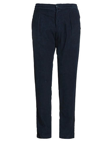 KITON Pantalon Bleu marine 100% Coton