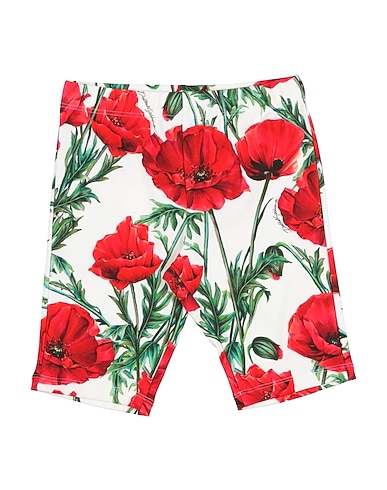 DOLCE&GABBANA Shorts & Bermuda Red 90% Cotton, 10% Elastane