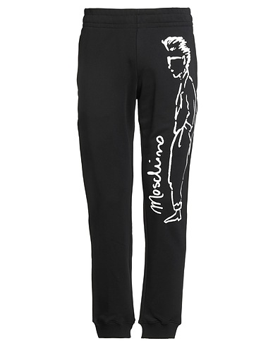 MOSCHINO Casual pants COUTURE Black 100% Cotton