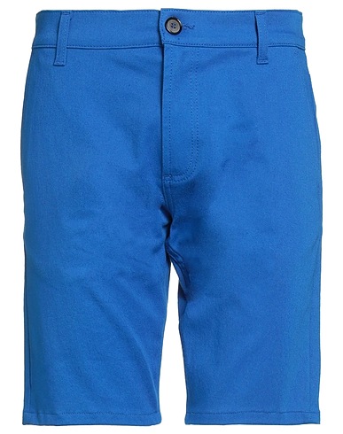 MCQUEEN Τζιν σορτς Έντονο μπλε 99% Βαμβάκι, 1% Ελαστάνη