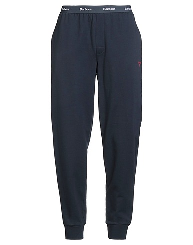 BARBOUR Casual trouser Navy blue 100% Cotton, Polyamide, Elastane