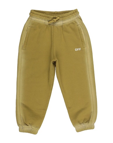 OFF-WHITE™ KIDS Casual trouser Military green 100% Cotton