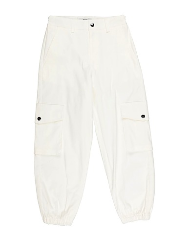 MSGM Pantalone KIDS Bianco 98% Cotone, 2% Elastan