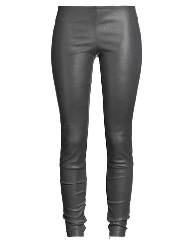 APHERO Casual trouser Grey 100% Lambskin