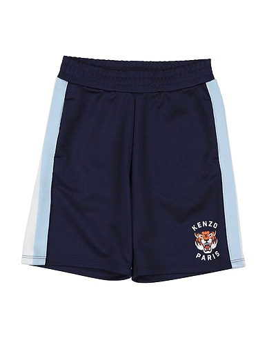 KENZO KIDS Shorts & Bermuda Navy blue 100% Polyester