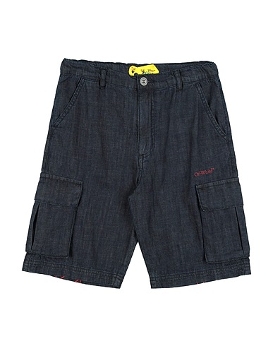 OFF-WHITE™ KIDS Shorts jeans Blu 100% Cotone
