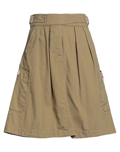 KENZO Midi skirt Khaki 100% Cotton