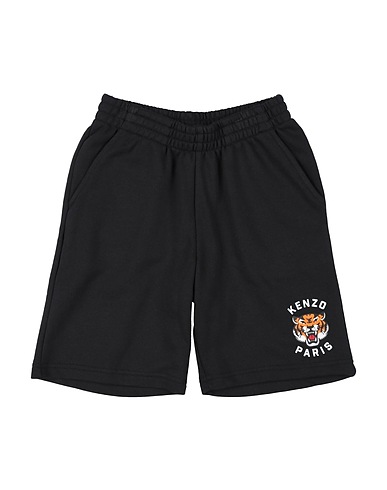 KENZO KIDS Shorts & Bermuda KIDS Black 100% Cotton