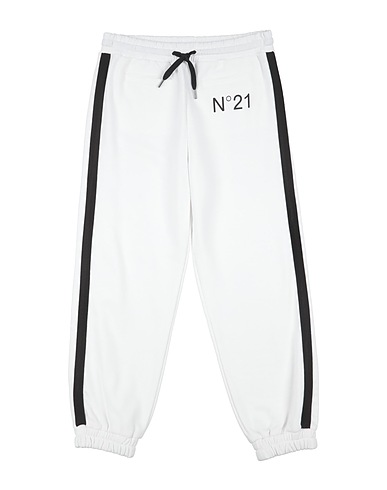N°21 Casual trouser White 100% Cotton