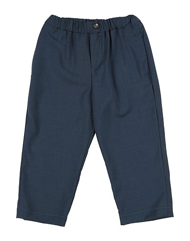 MICHAEL COAL Casual trouser LITTLE Slate blue 54% Polyester, 44% Wool, 2% Elastane