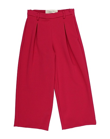 SIMONETTA Casual trouser Magenta 93% Polyester, 7% Elastane