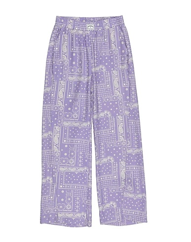 PALM ANGELS Casual pants Lilac 100% Rayon