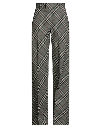 BURBERRY Hosen Grau 100% Schurwolle